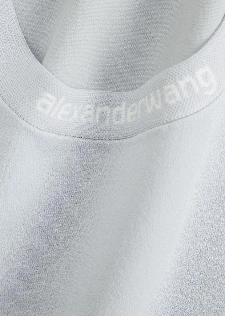 商品Alexander Wang|Blue logo stretch-knit top,价格¥1203,第5张图片详细描述