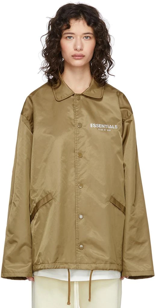 商品Essentials|Tan Logo Jacket,价格¥795,第1张图片