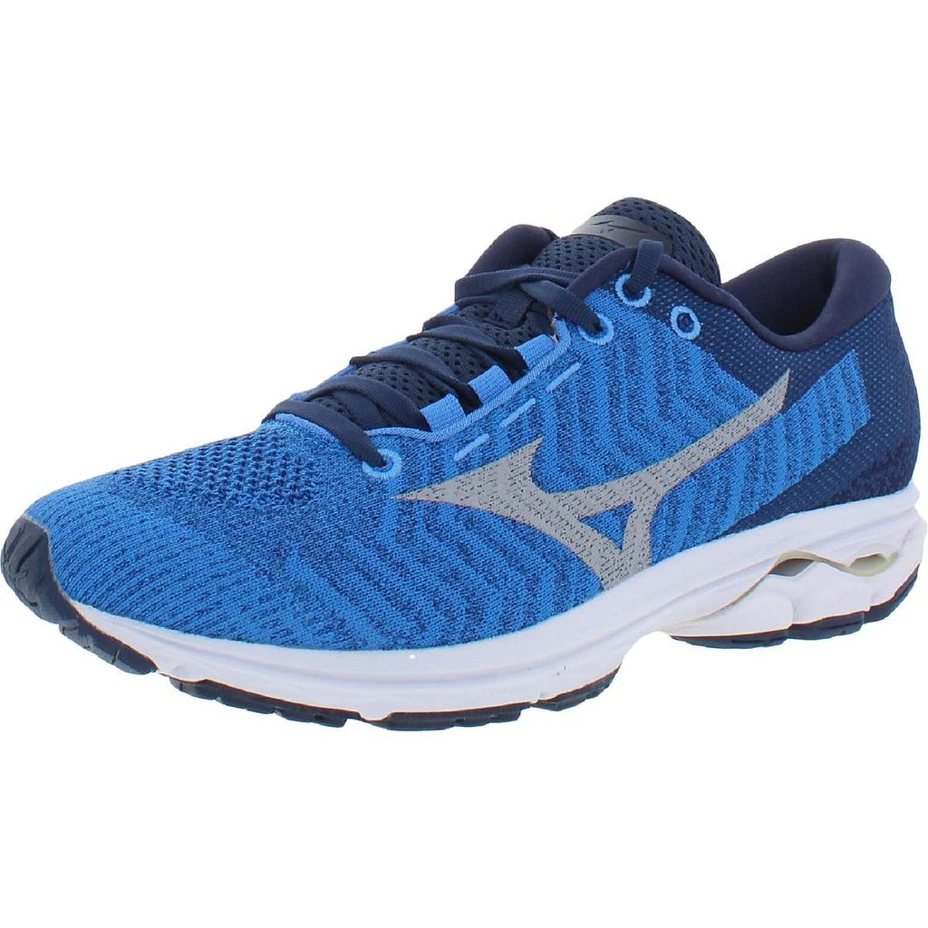 商品Mizuno|Mizuno Mens Rider Waveknit 3 Fitness Running Running Shoes,价格¥222,第2张图片详细描述