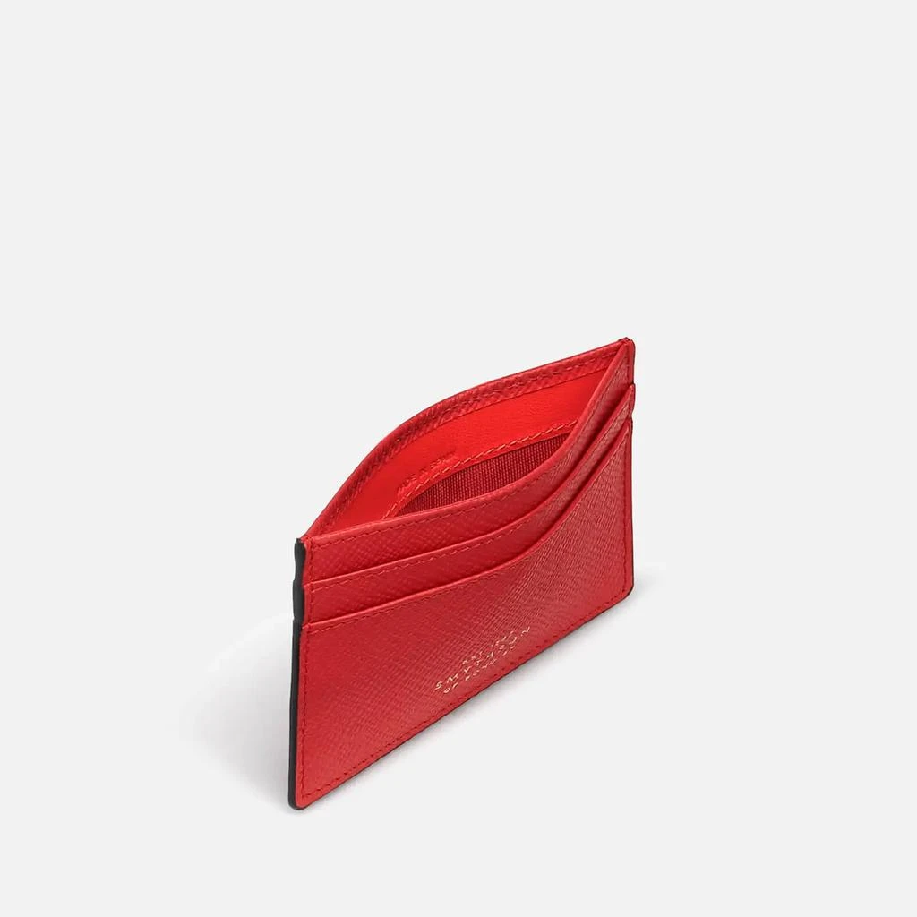 商品SMYTHSON|Smythson Women's Panama Flat Card Holder,价格¥670,第2张图片详细描述