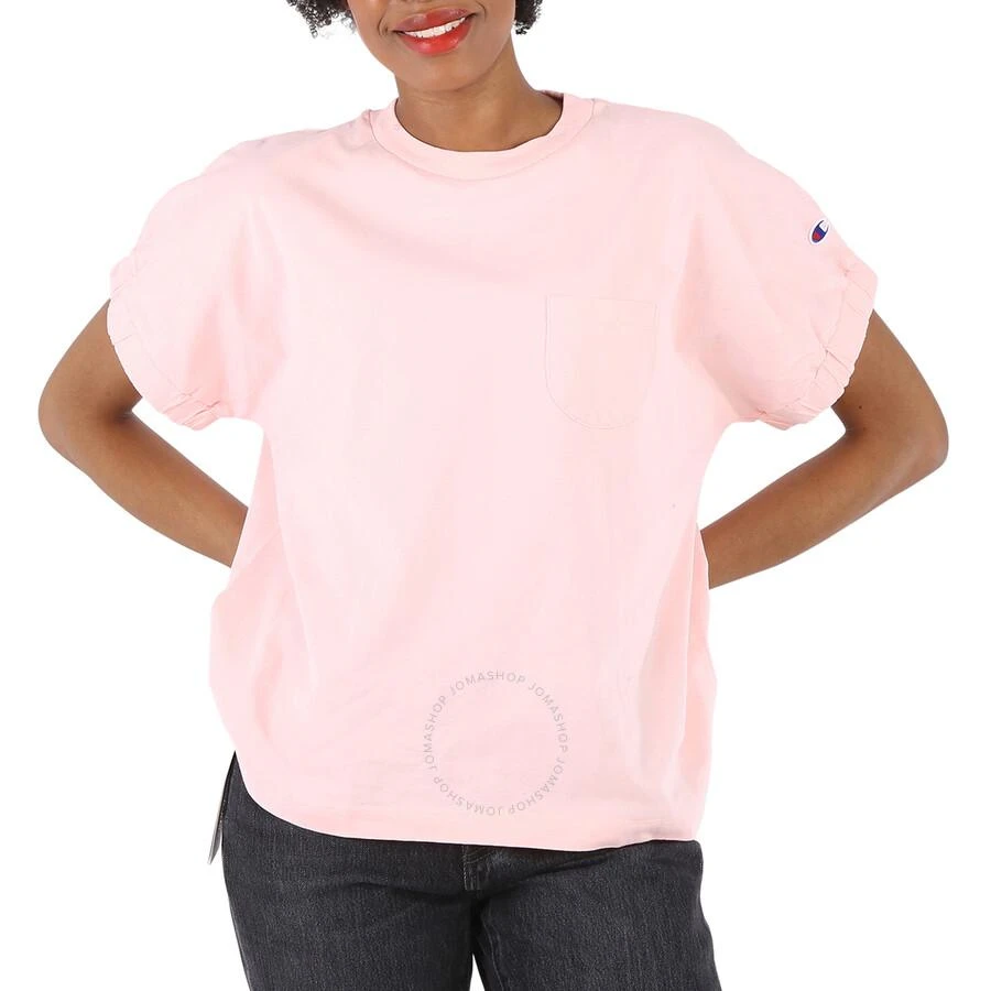 商品CHAMPION|Ladies Short Sleeve T-Shirt Loose Fit in Pale Pink,价格¥224,第1张图片