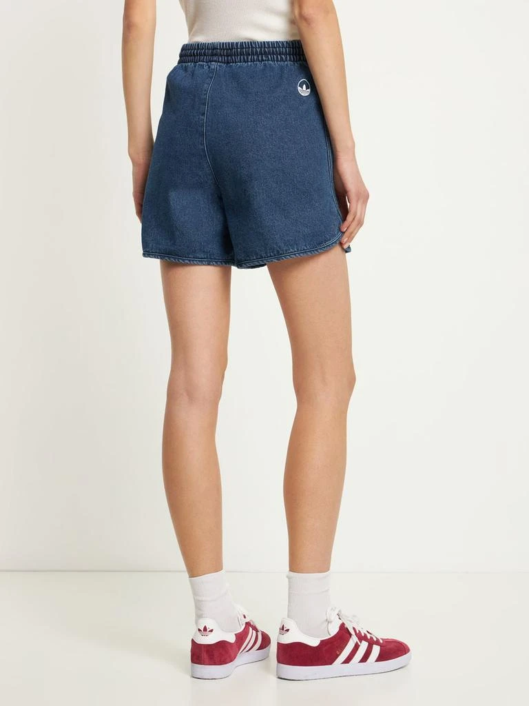 商品Adidas|Cotton Denim Shorts,价格¥373,第2张图片详细描述