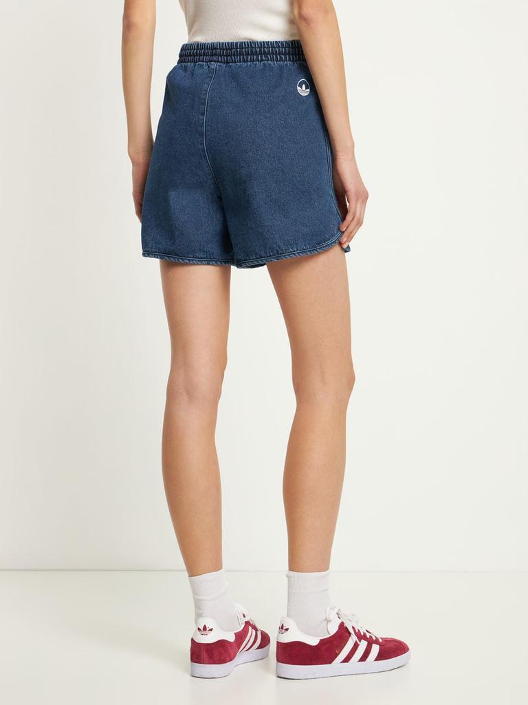 商品Adidas|Cotton Denim Shorts,价格¥354,第4张图片详细描述