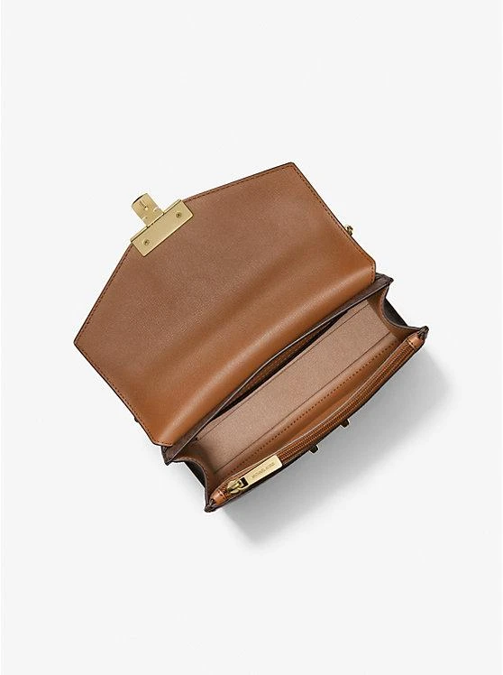 商品Michael Kors|女式 玫瑰中号徽标 人造皮革单肩包,价格¥1190,第2张图片详细描述