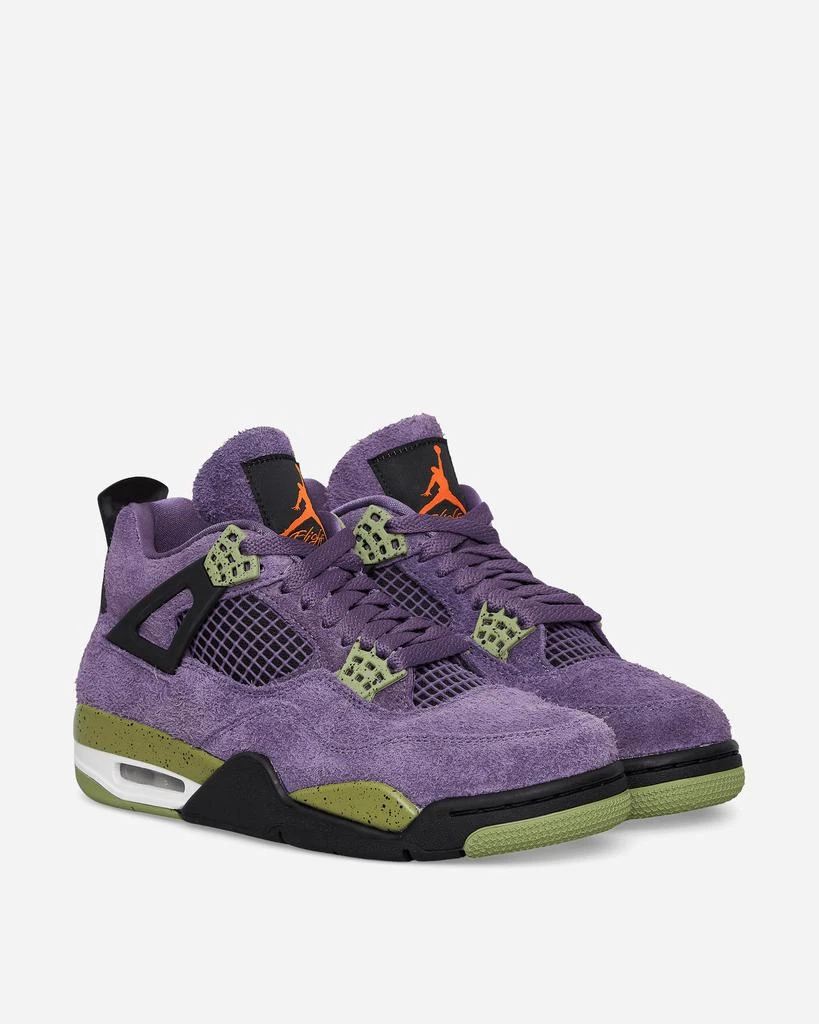 商品Jordan|女款 Air Jordan 4 休闲鞋 紫麂皮 初号机,价格¥838,第3张图片详细描述