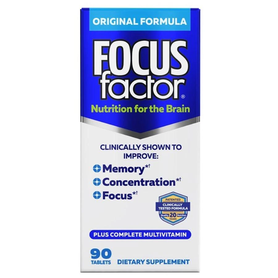 商品Focus Factor|Brain Health Supplement for Brain Performance,价格¥323,第1张图片