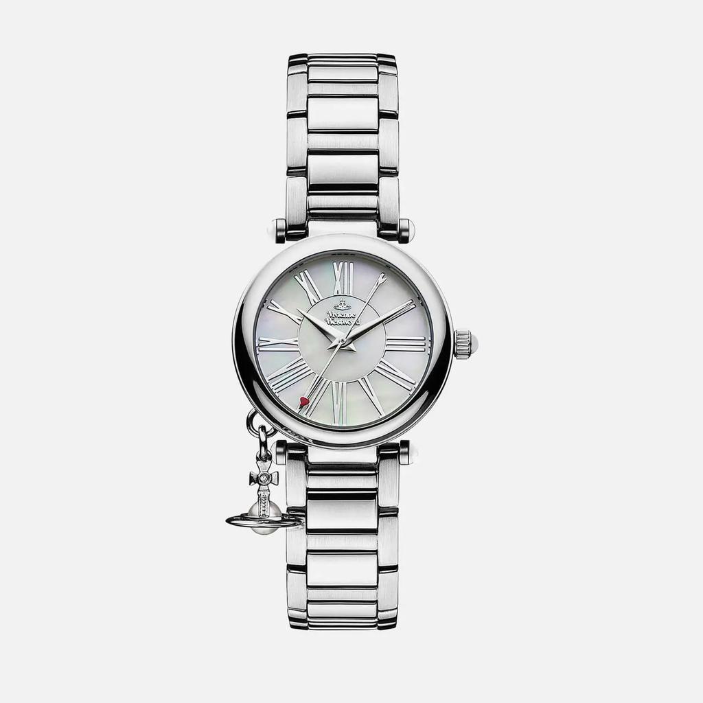 商品Vivienne Westwood|Vivienne Westwood Women's Mother Orb Watch - Silver,价格¥1973,第1张图片