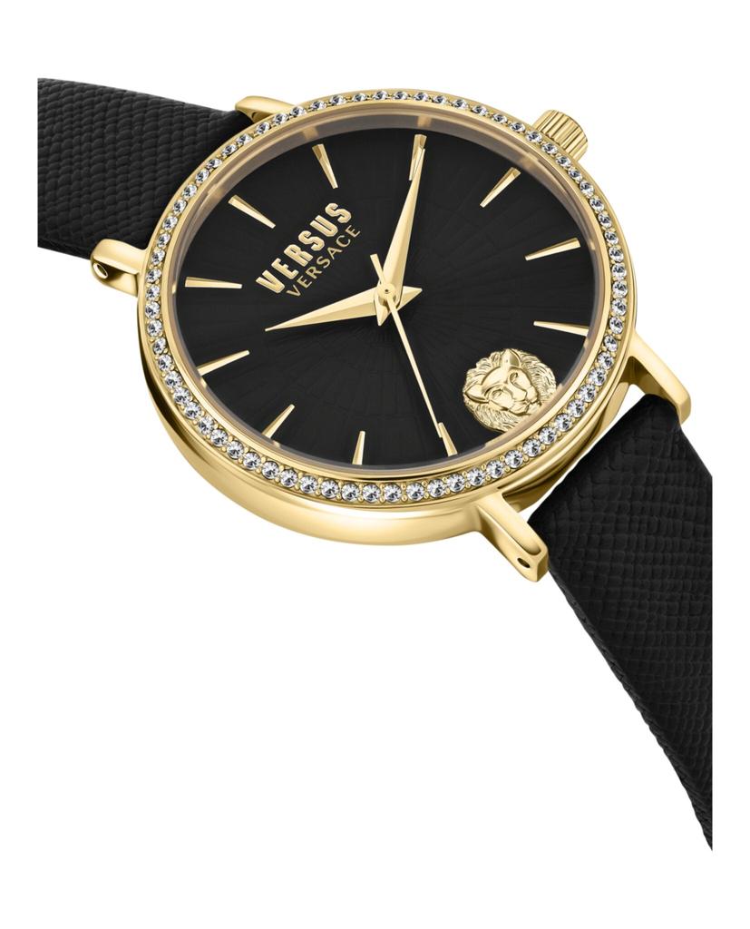 Mar Vista Crystal Leather Watch商品第3张图片规格展示
