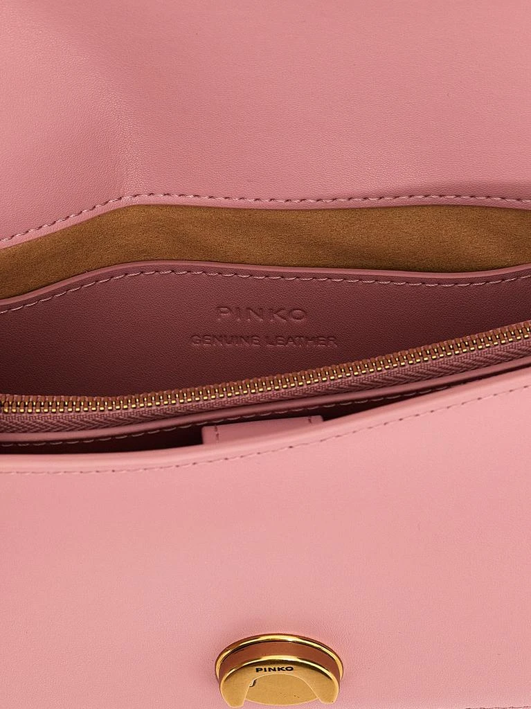 商品PINKO|Love One Mini Crossbody Bags Pink,价格¥1263,第4张图片详细描述
