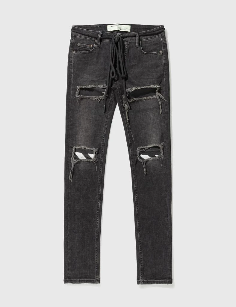 商品[二手商品] Off-White|OFF WHITE DESTROYED DEMIN JEANS,价格¥2051,第1张图片