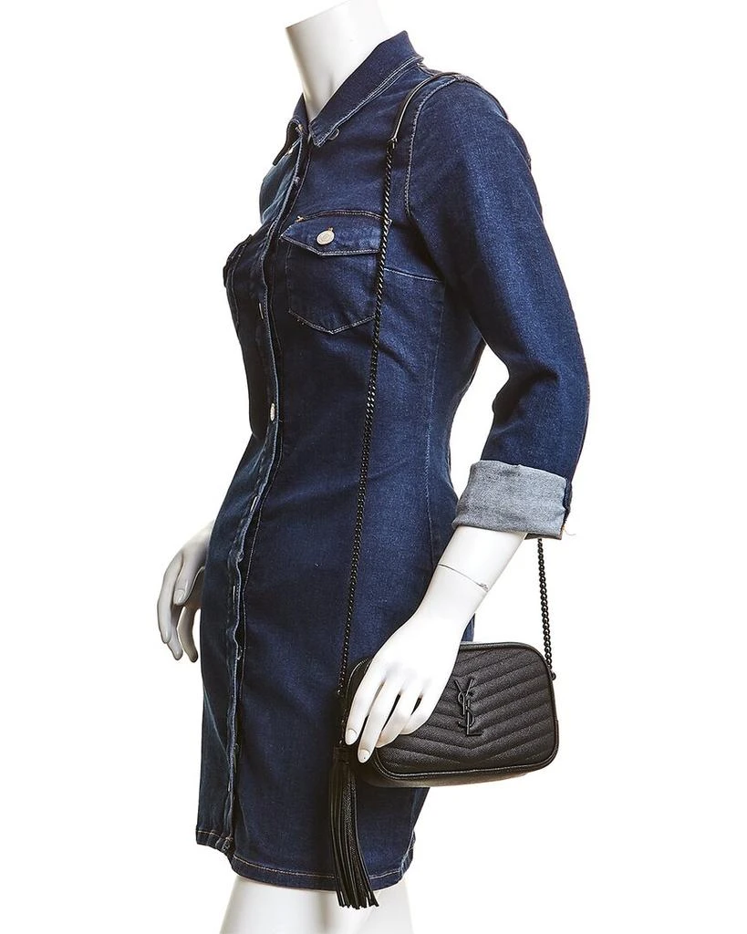 商品Yves Saint Laurent|Saint Laurent Lou Mini Quilted Leather Crossbody,价格¥10268,第3张图片详细描述