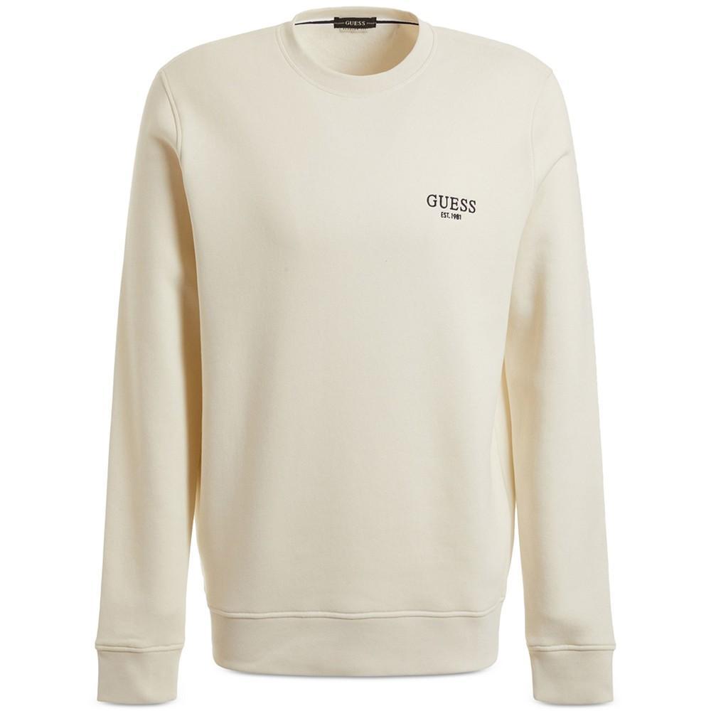 商品GUESS|Men's Ermes Classic-Fit Embroidered Logo Fleece Sweatshirt,价格¥462,第7张图片详细描述
