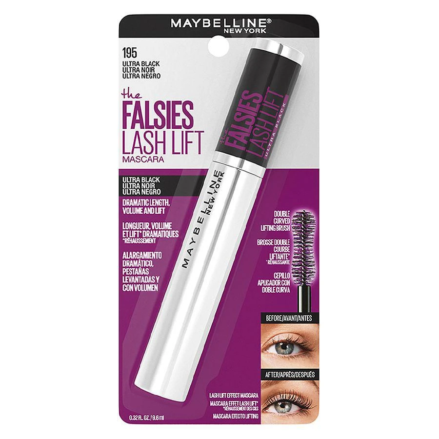 商品Maybelline|Lash Lift Washable Mascara Eye Makeup,价格¥105,第3张图片详细描述