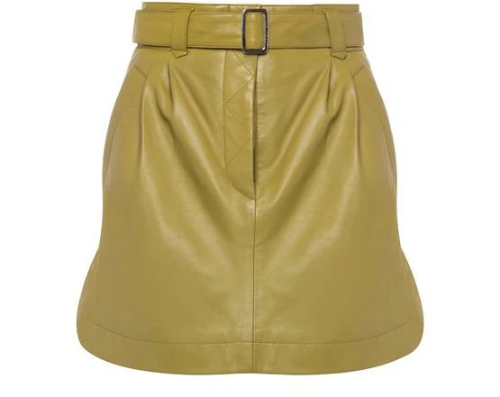 商品Alberta Ferretti|纳帕皮革迷你裙,价格¥9153,第1张图片