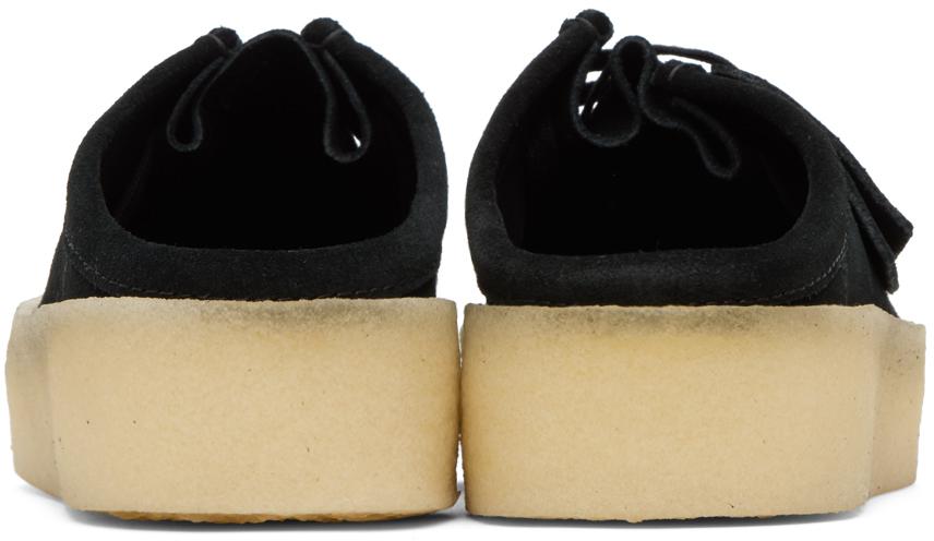Black Wallabee Cup Slip-On Loafers商品第2张图片规格展示
