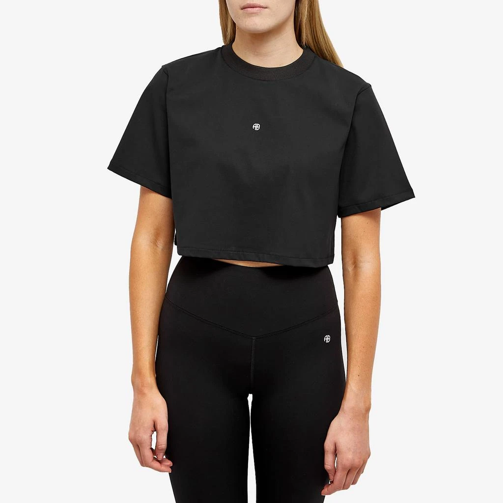 商品ANINE BING|Anine Bing Zuri Cropped T-Shirt,价格¥545,第2张图片详细描述