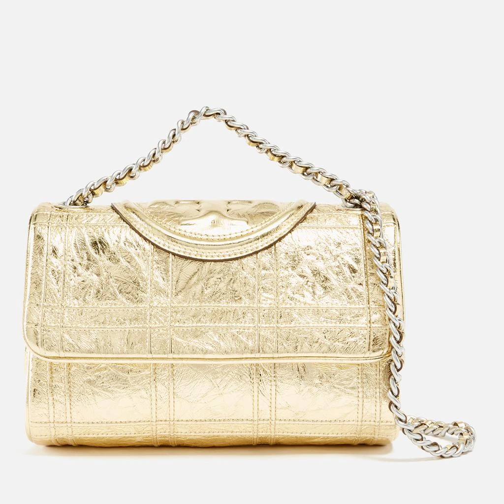 商品Tory Burch|Tory Burch Fleming Textured Leather Shoulder Bag,价格¥3069,第1张图片