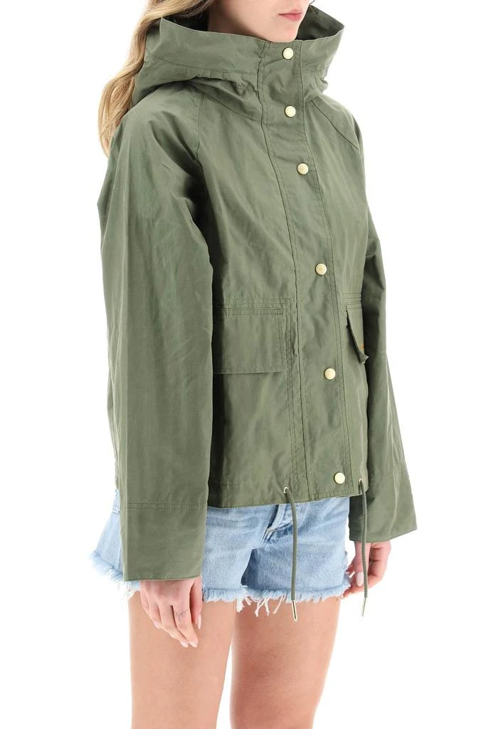 商品Barbour|Barbour vintage-effect hooded jacket,价格¥1485,第2张图片详细描述