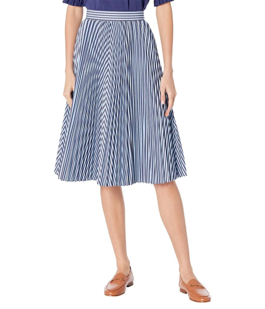 商品Kate Spade|Pastry Stripe Pleated Skirt,价格¥1130,第1张图片