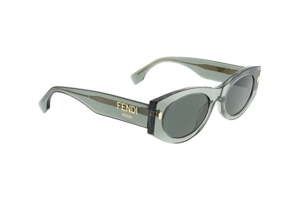 商品Fendi|Fendi Eyewear Oval Frame Sunglasses,价格¥2216,第2张图片详细描述