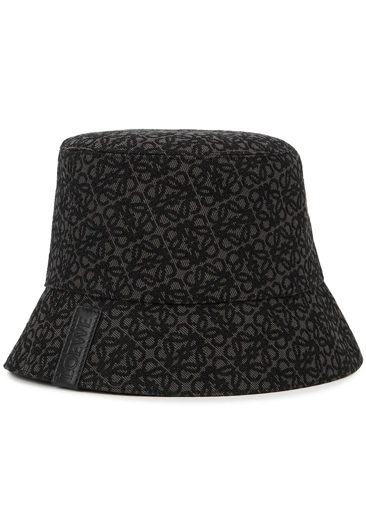 商品Loewe|Anagram-jacquard reversible canvas bucket hat,价格¥2530,第1张图片