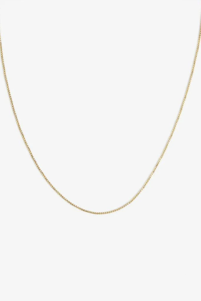 商品Crystal Haze|BOX CHAIN NECKLACE,价格¥288,第4张图片详细描述