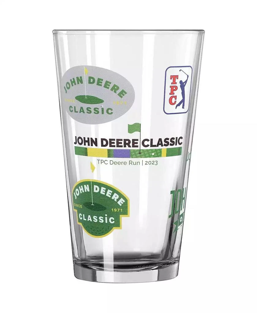 商品Atlantic Group Distribution|PGA TOUR 16 Oz John Deere Classic Scatter Pint Glass,价格¥151,第1张图片