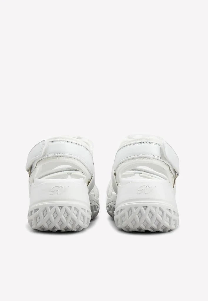 商品Roger Vivier|Vivran Crystal Buckle Embellished Loafers,价格¥6411,第3张图片详细描述
