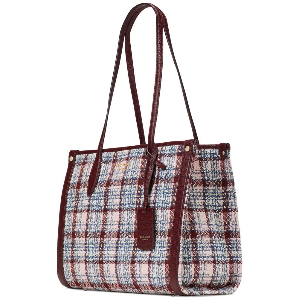 商品Kate Spade|Market Tweed Fabric Medium Tote,价格¥1319,第3张图片详细描述