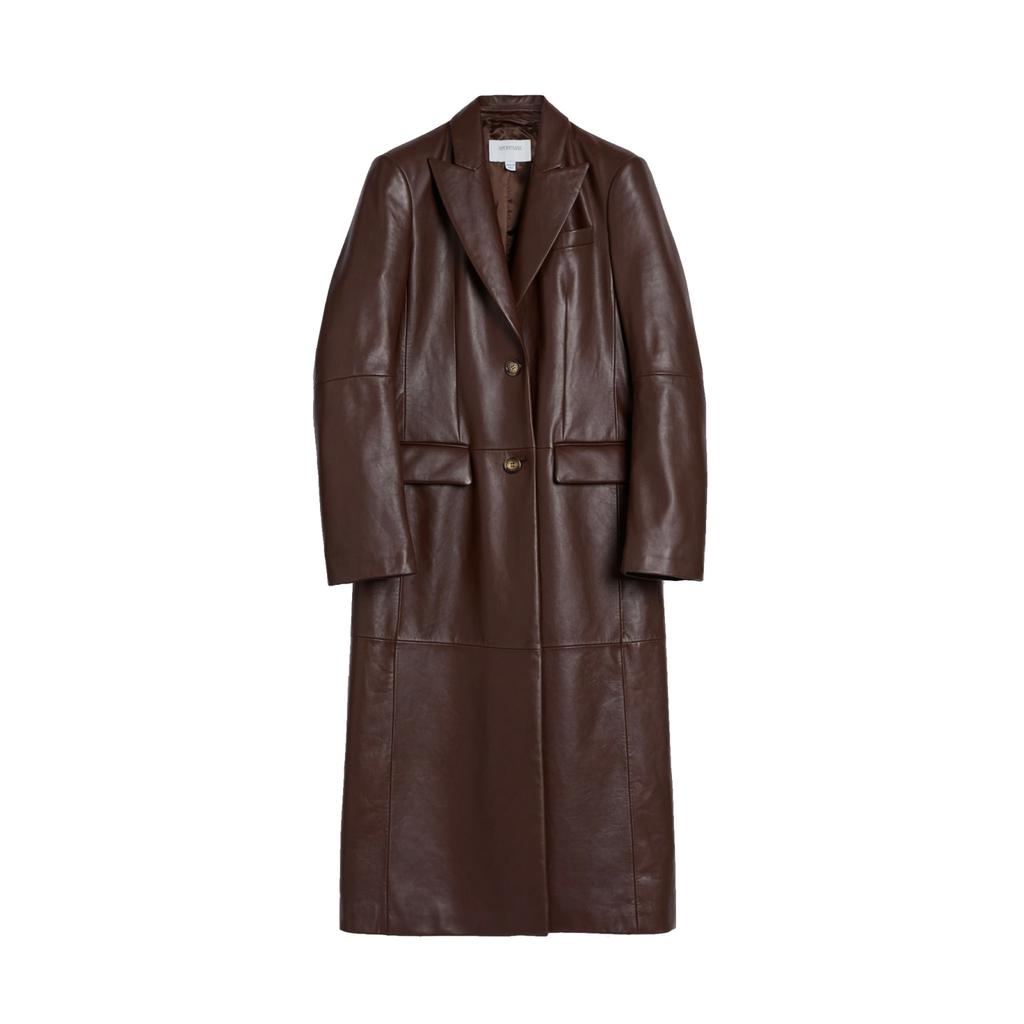 Sportmax Leather Trench Coat商品第1张图片规格展示