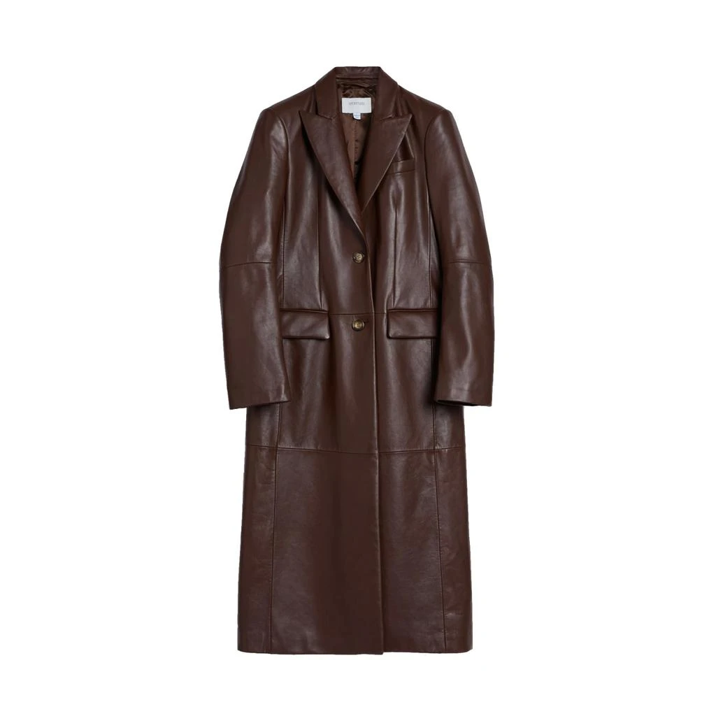 商品Max Mara|Sportmax Leather Trench Coat,价格¥7516,第1张图片