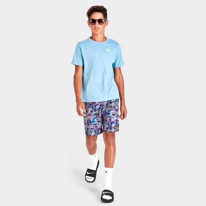 商品NIKE|Boys' Nike Sea Friends Lap 8" Volley Swim Shorts,价格¥187,第2张图片详细描述
