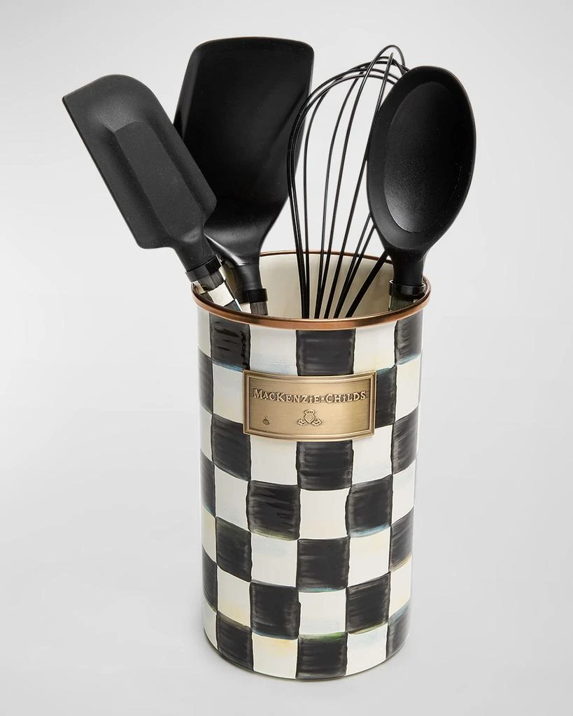 商品MacKenzie-Childs|Courtly Check Enamel Utensil Set,价格¥1521,第1张图片