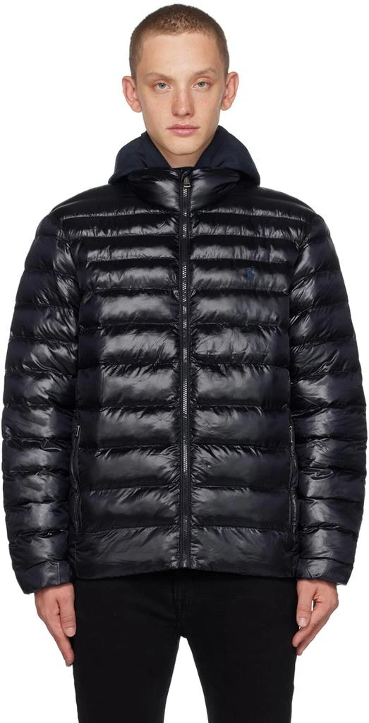 商品Ralph Lauren|Navy Packable Jacket,价格¥1391,第1张图片