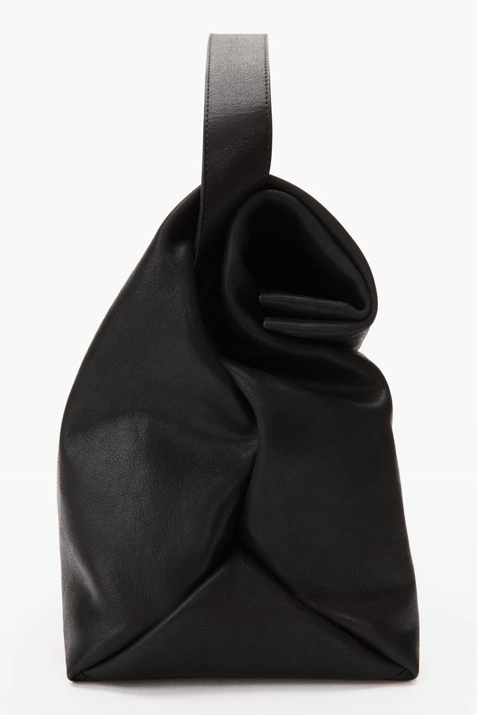 商品Alexander Wang|LARGE LUNCH BAG IN WAXED LEATHER,价格¥2791,第4张图片详细描述