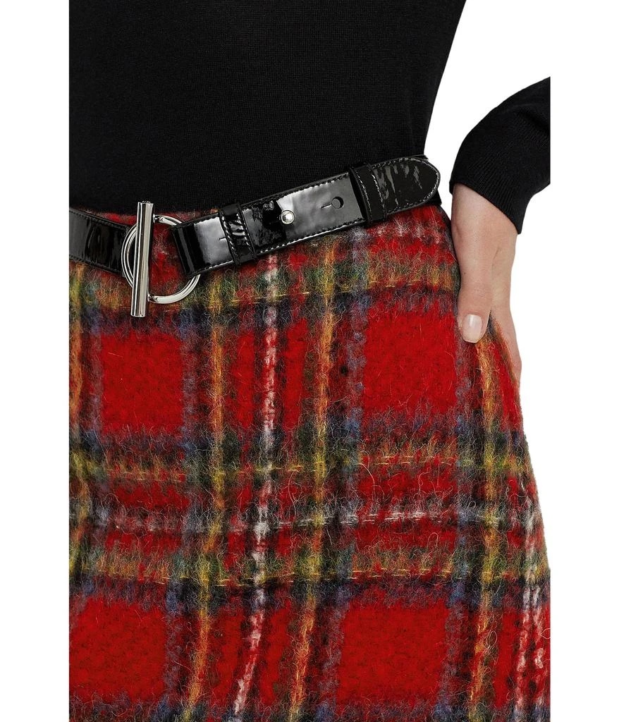 商品Ralph Lauren|Plaid Mohair Pencil Miniskirt,价格¥1469,第3张图片详细描述