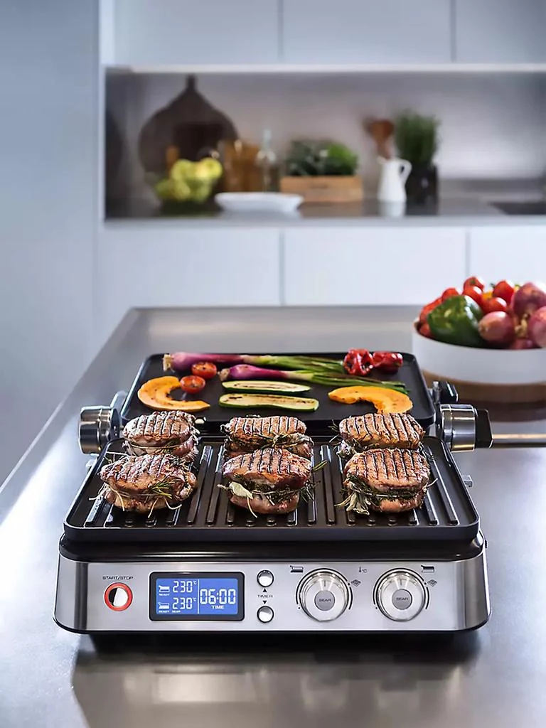 商品De'Longhi|Livenza All-Day Countertop Grill with FlexPress System,价格¥2252,第2张图片详细描述