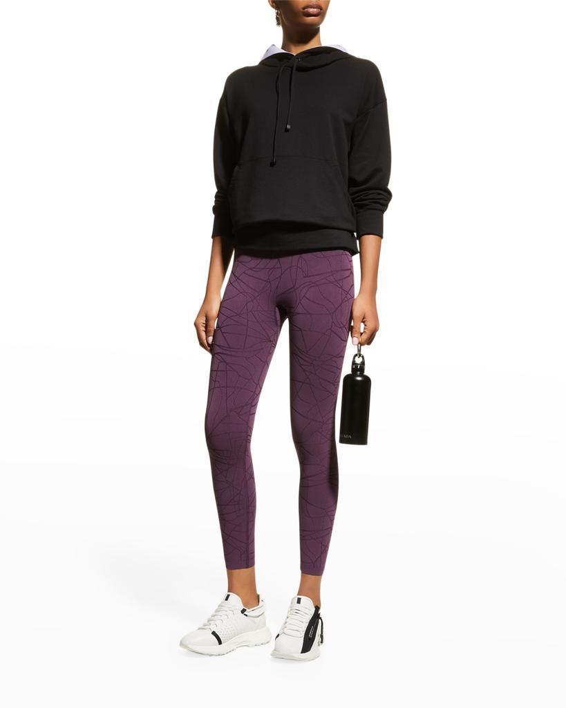 商品SWEATY BETTY|Motion Jacquard 7/8 Workout Leggings,价格¥525,第1张图片