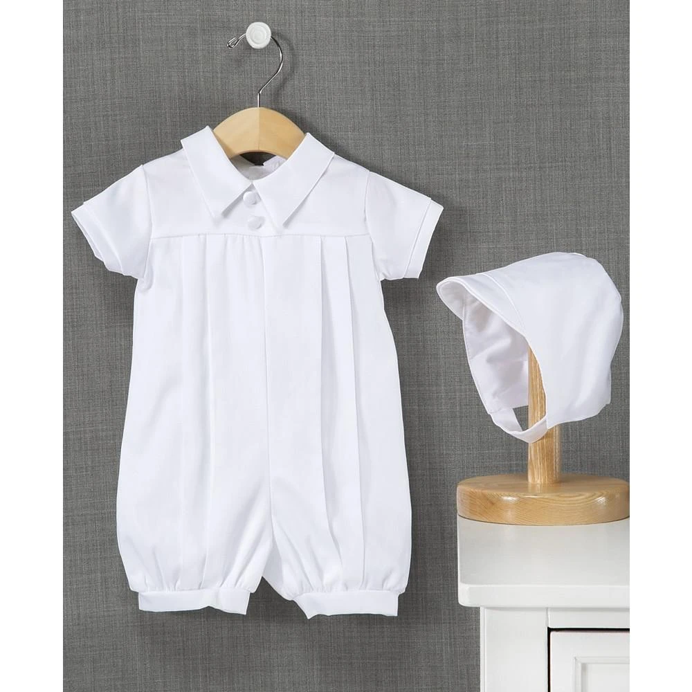 商品Lauren Madison|Baby Boys Christening Romper,价格¥487,第1张图片