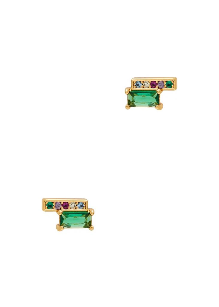 商品Kate Spade|Precious Delight gold-plated stud earrings ,价格¥534,第1张图片