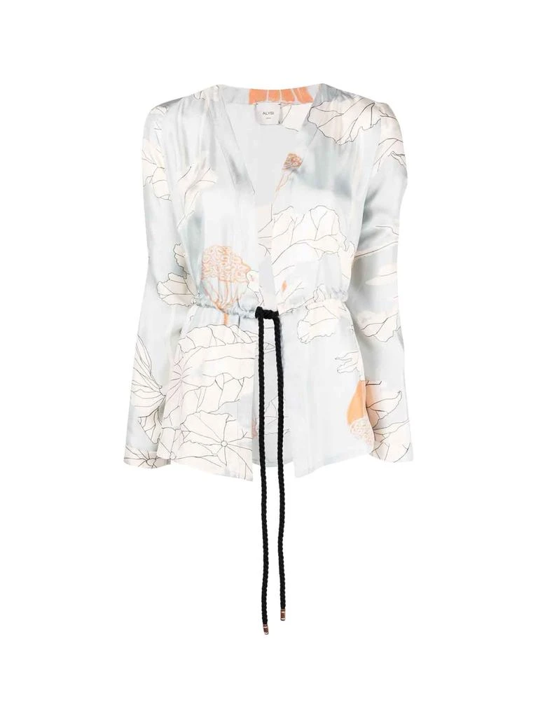 商品ALYSI|Alysi Woman Light Blue Jacket,价格¥2875,第1张图片