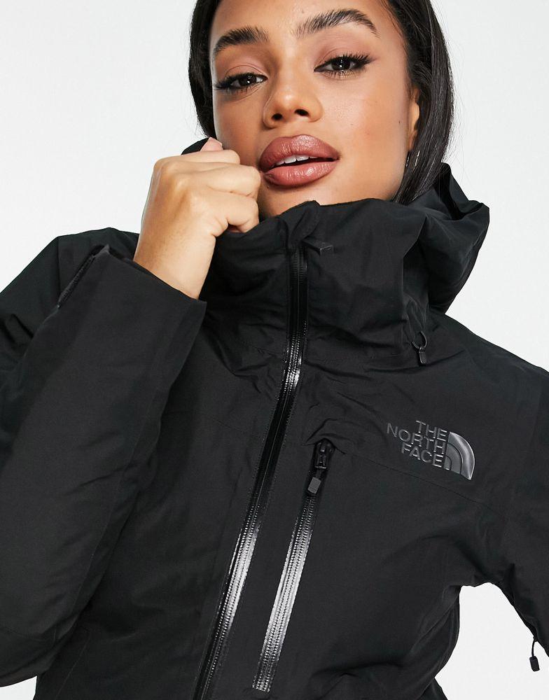 The North Face Ski Descendit waterproof insulated ski jacket in black商品第4张图片规格展示