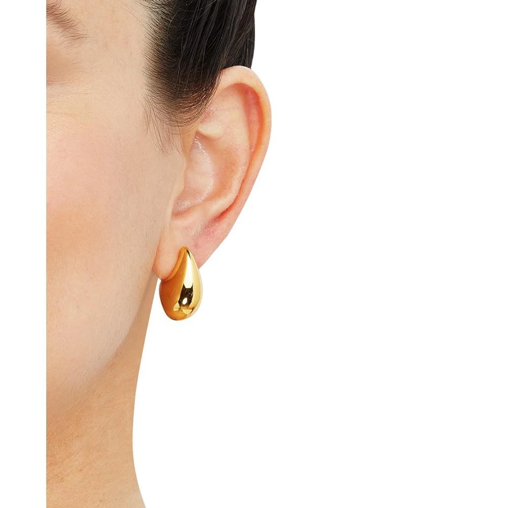 商品Macy's|Polished Teardrop Sculptural Stud Earrings in 14k Gold,价格¥3135,第2张图片详细描述