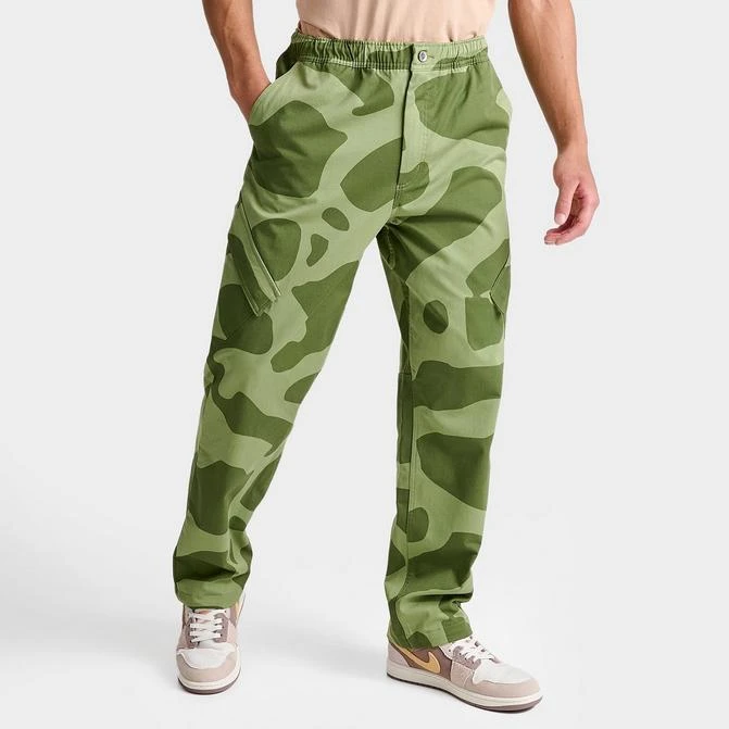 商品Jordan|Men's Jordan Essentials Elephant Print Camo Graphic Chicago Pants,价格¥403,第1张图片