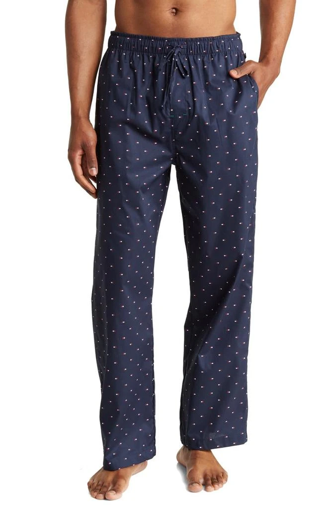 商品Tommy Hilfiger|Logo Print Cotton Sleep Pants,价格¥125,第1张图片