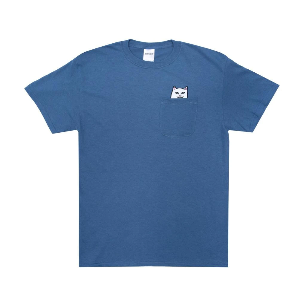 商品RIPNDIP|Lord Nermal Pocket Tee (Slate),价格¥153,第1张图片