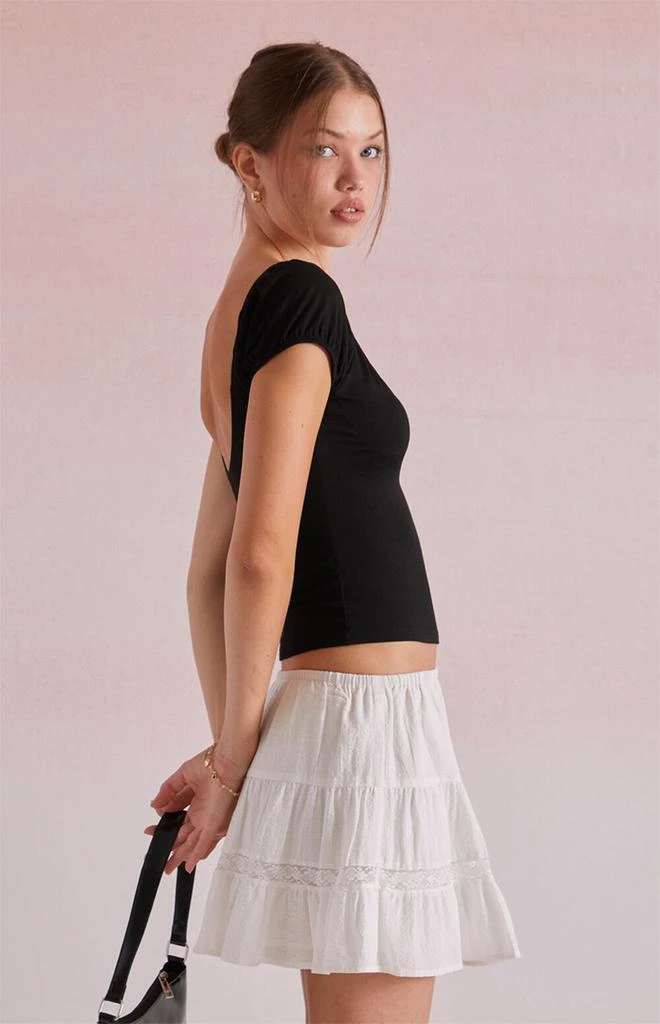 商品Beverly and Beck|Daisy Corset T-Shirt,价格¥125,第3张图片详细描述