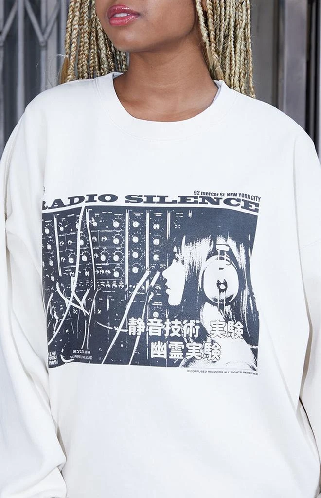 商品John Galt|Christy Radio Silence Crew Neck Sweatshirt,价格¥372,第1张图片详细描述