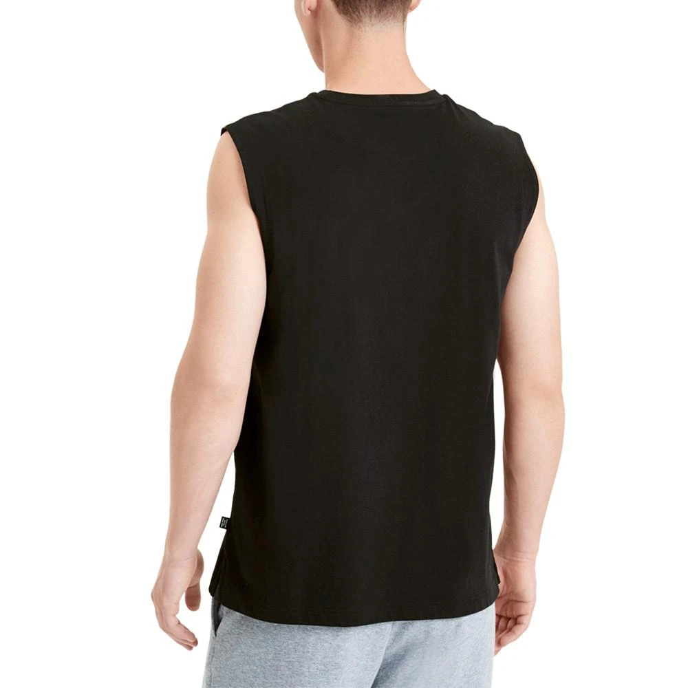 商品Puma|Men's Ess Logo Graphic Sleeveless T-Shirt,价格¥111,第4张图片详细描述