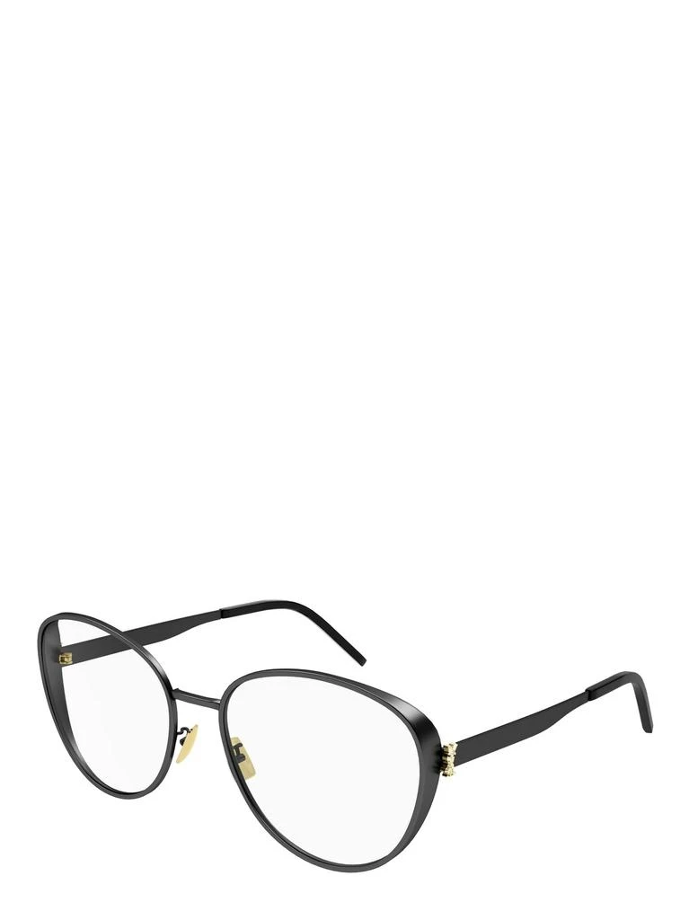 商品Yves Saint Laurent|Saint Laurent Eyewear Round Frame Glasses,价格¥2593,第2张图片详细描述